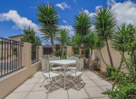 Front of the house patio